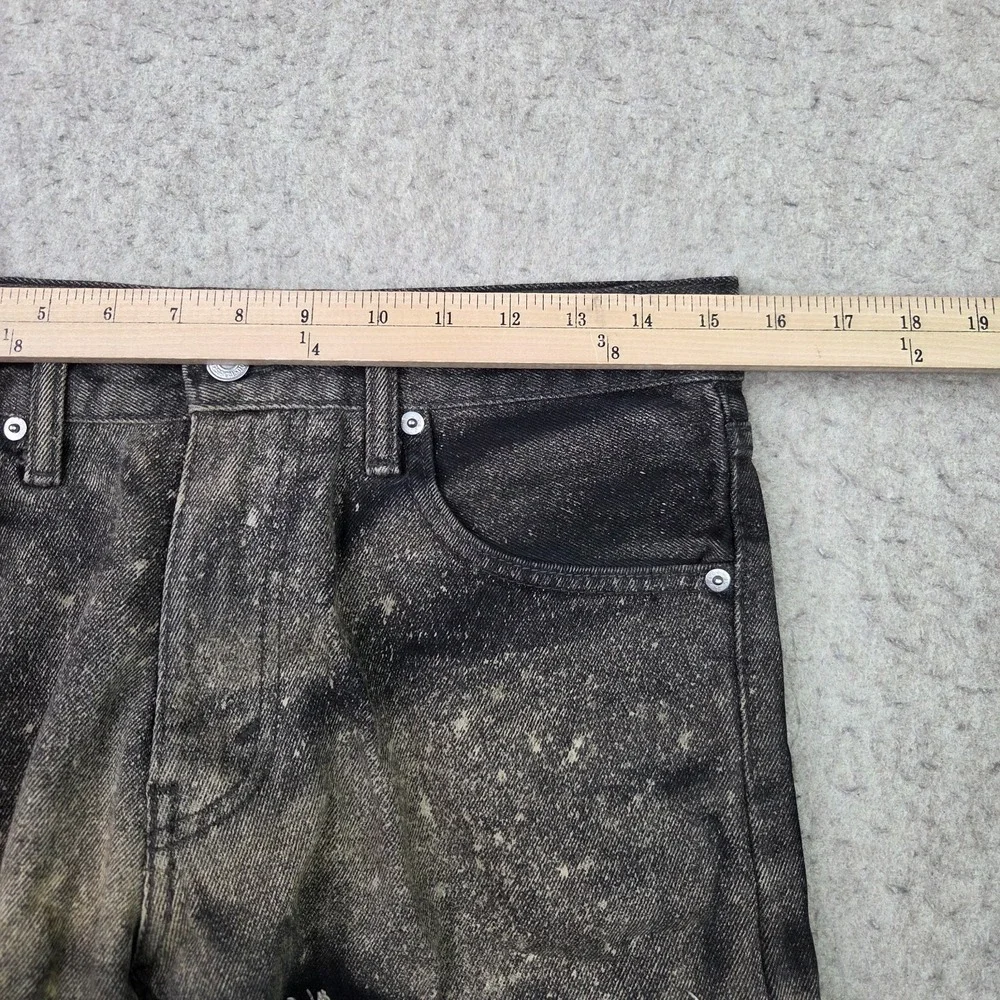 Levis 505 Cut Off Shorts Mens 30 Gray Acid Wash Distressed Raw Hem Y2K‎ Grunge